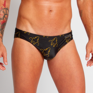 Bañador Brief Negro Giraffic - Imagen 5