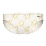Bañador Brief Blanco Graffic