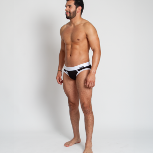 Ropa Interior Brief Black Negro - Imagen 4
