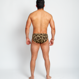 Bañador Brief Marron Wild Skin - Imagen 3