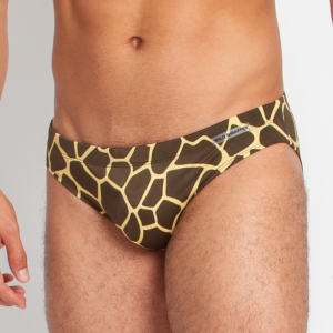 Bañador Brief Marron Wild Skin - Imagen 5