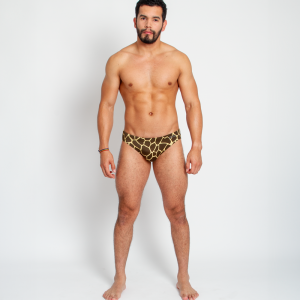 Bañador Brief Marron Wild Skin - Imagen 2