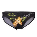 Bañador Brief Negro Safari