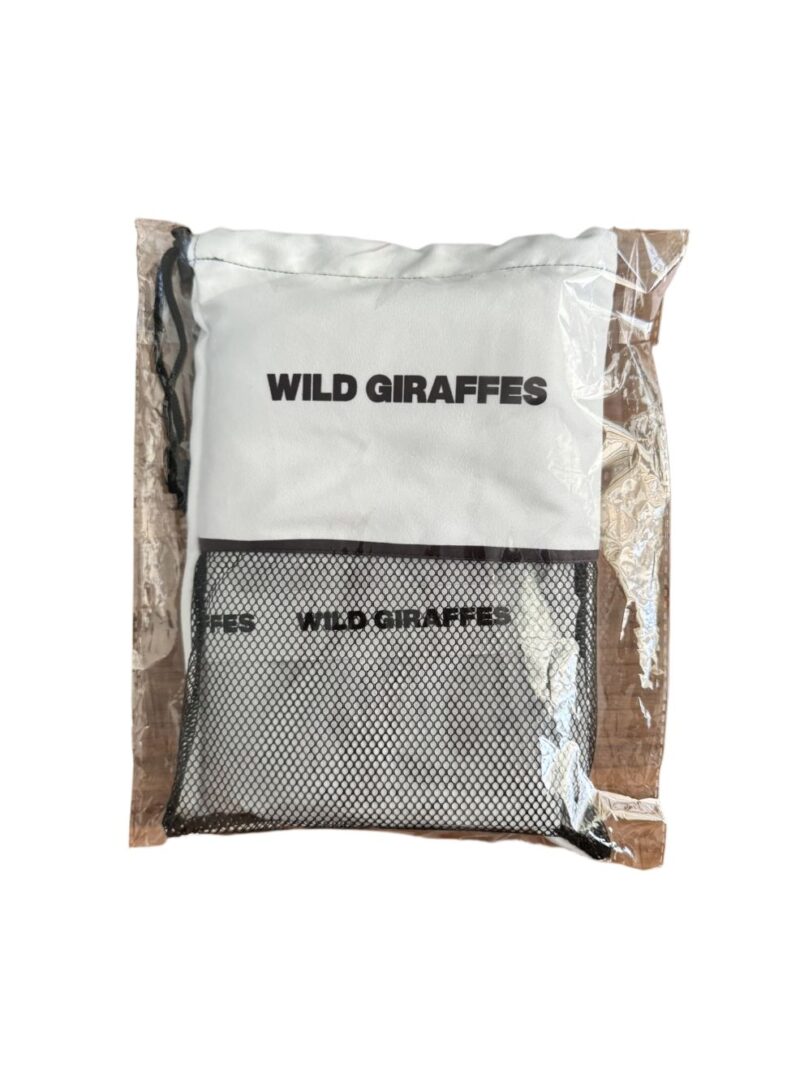 Toalla de playa Logo beis Wildgiraffes