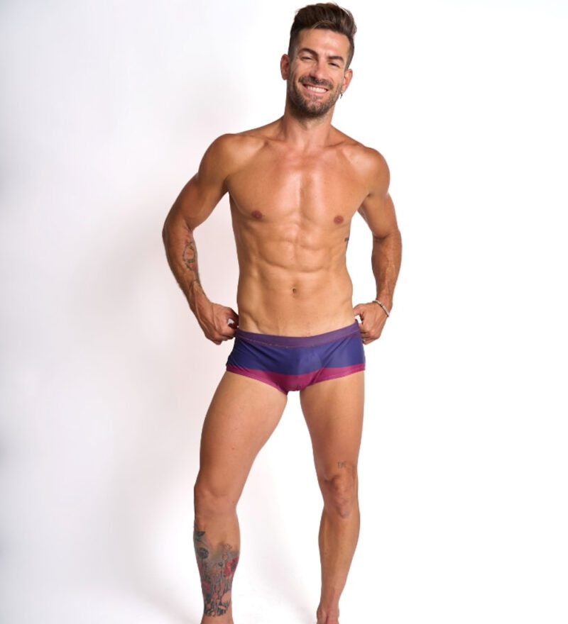 Bañador Trunk Wave Splash Purple